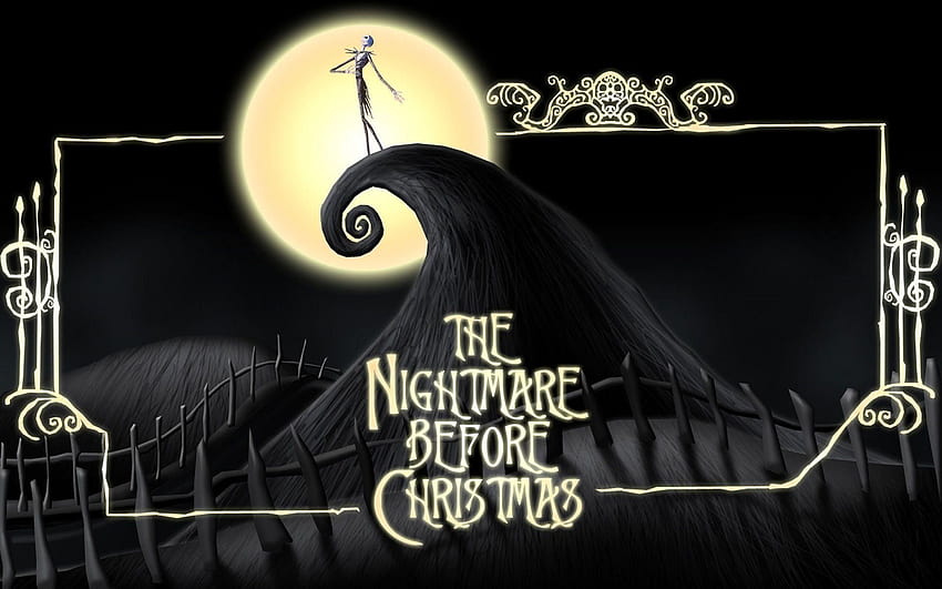Nightmare Before Christmas, noc przed świętami Tapeta HD
