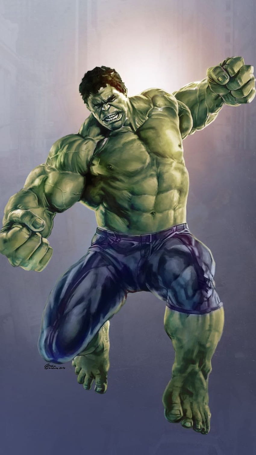 Incroyable Hulk Avengers Mobile, téléphone Hulk Fond d'écran de téléphone HD