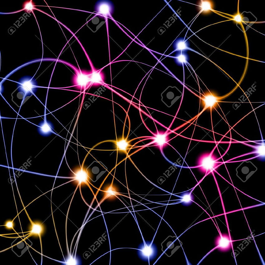 Wondrous Neuron Energy Royalty Stock graphy HD phone wallpaper