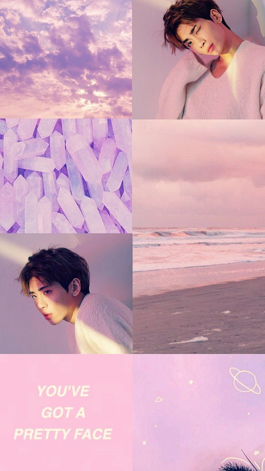 Aesthetic Kpop, Kpop Collage Hd Phone Wallpaper 