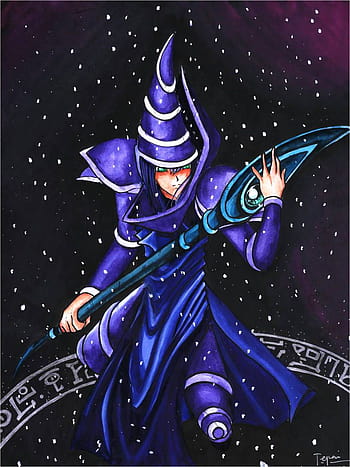 yugioh sorcerer of dark magic wallpaper