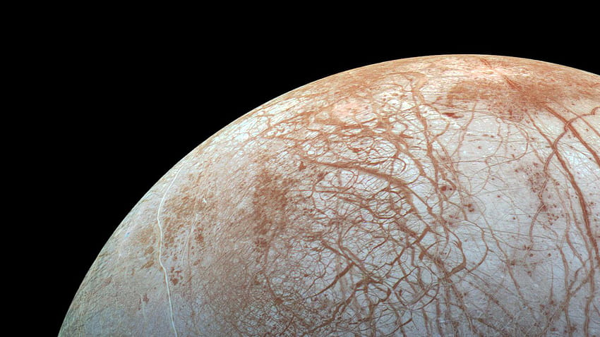 Europa'nın buzunun altında saklanan sırlar, europa moon HD duvar kağıdı