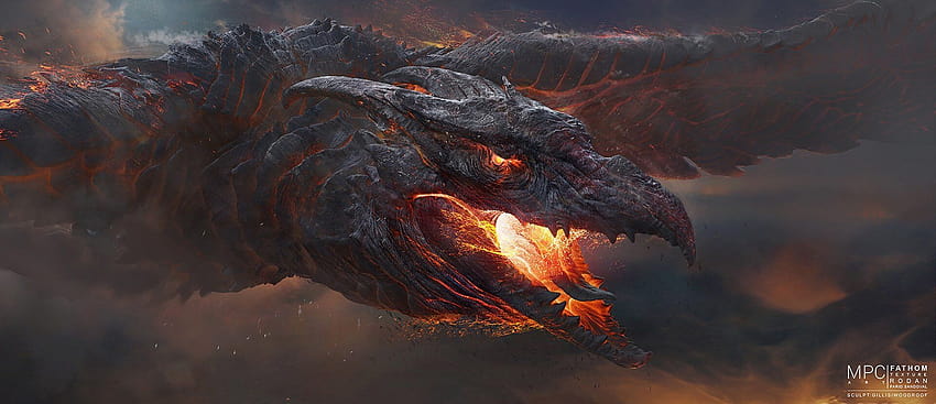 로단, 불의 악마 영화 고질라: 괴물의 왕 로단, 몬스터 제로 HD 월페이퍼