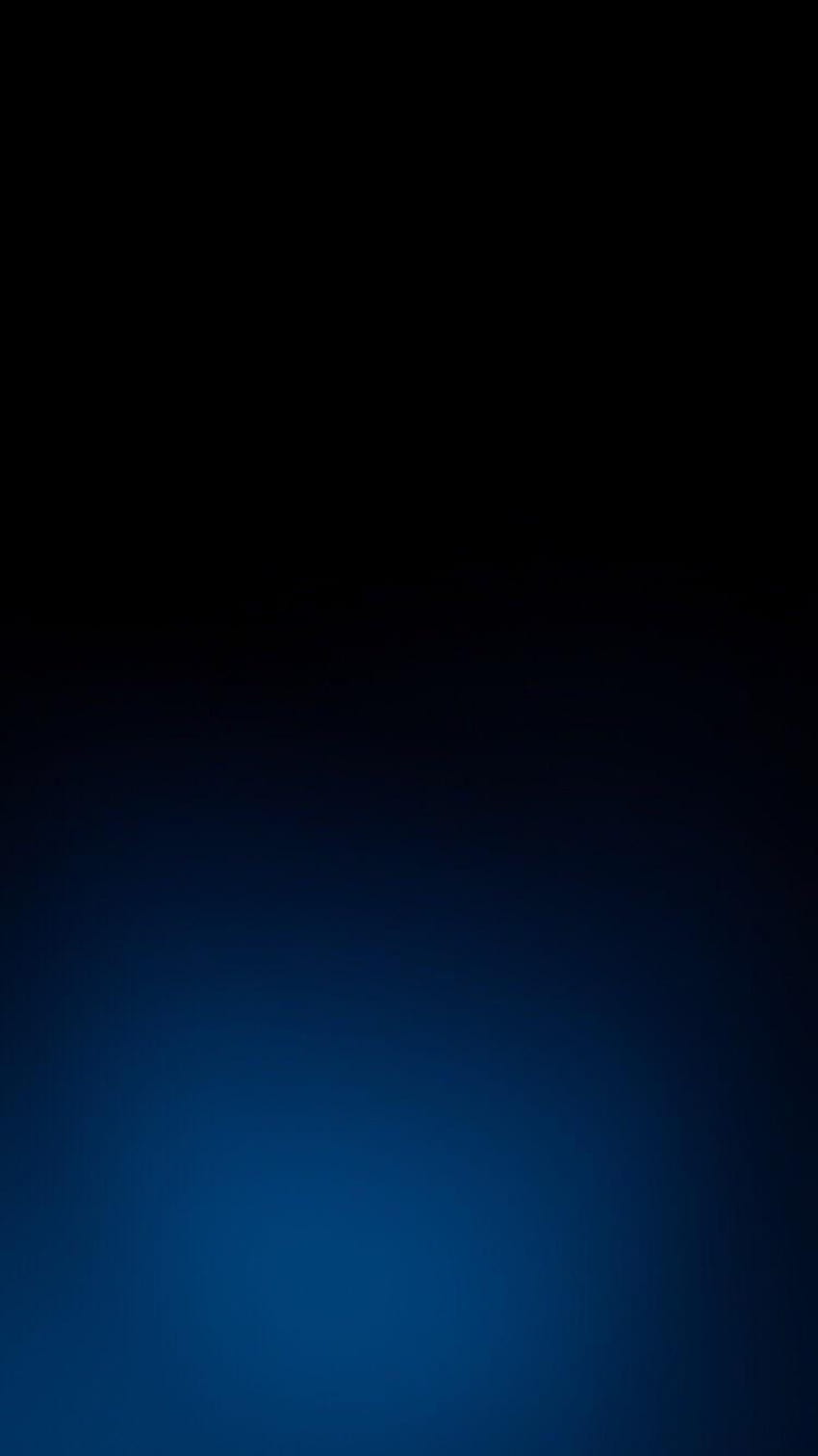 OLED , gradiente preto e azul Papel de parede de celular HD