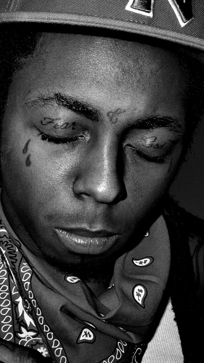 Tatuaże z dymem Lil Wayne, Lil Wayne na iPhone'a Tapeta na telefon HD