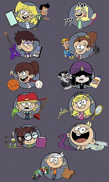 Even more phone wallpapers featuring the youngest Loud sisters and Lincoln   The Loud House Amino Amino