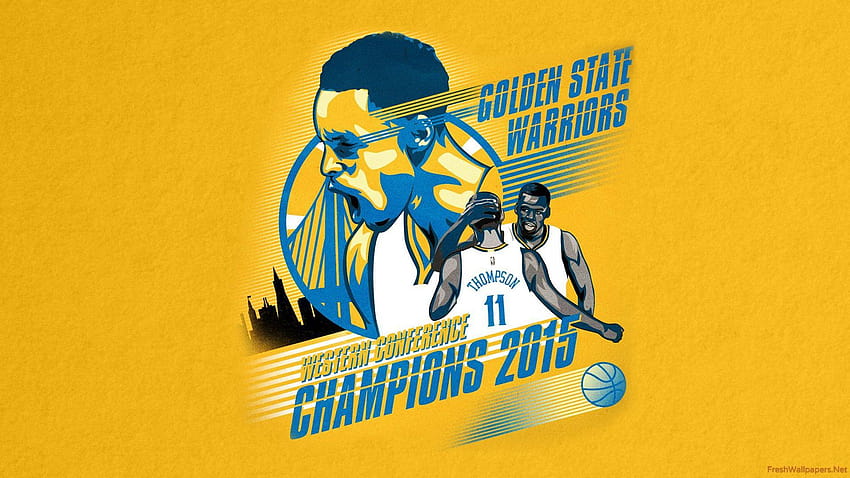 Golden State Warriors 2015 Campeões da Conferência Oeste da NBA, Golden State Warriors 2018 papel de parede HD
