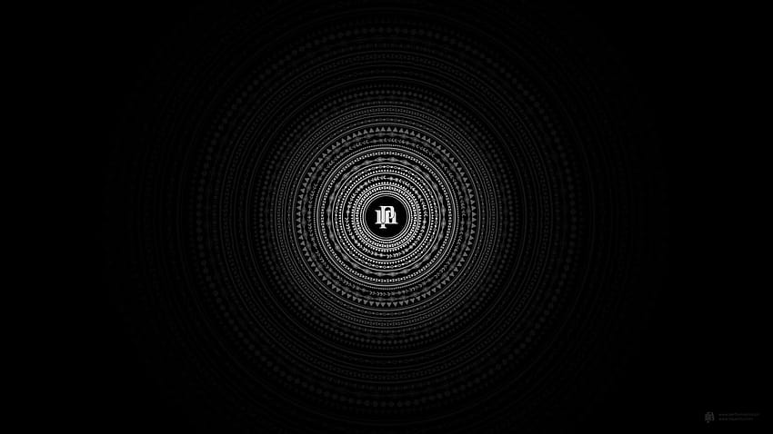 Black Circles, white circle HD wallpaper | Pxfuel