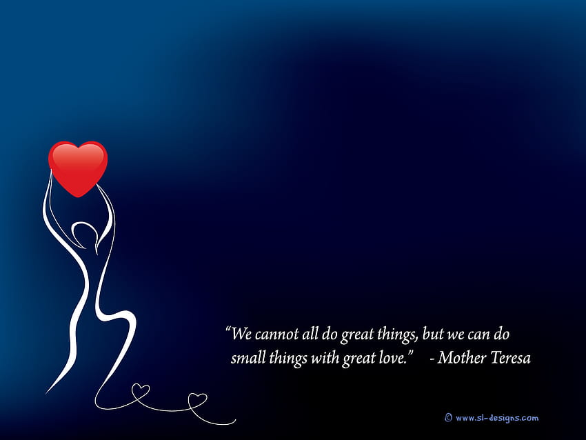 Mother Teresa Quotes . QuotesGram HD wallpaper