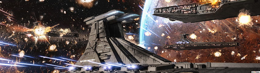Star Wars The Clone Wars – Pahlawan Republik, perang bintang 5120x1440 Wallpaper HD