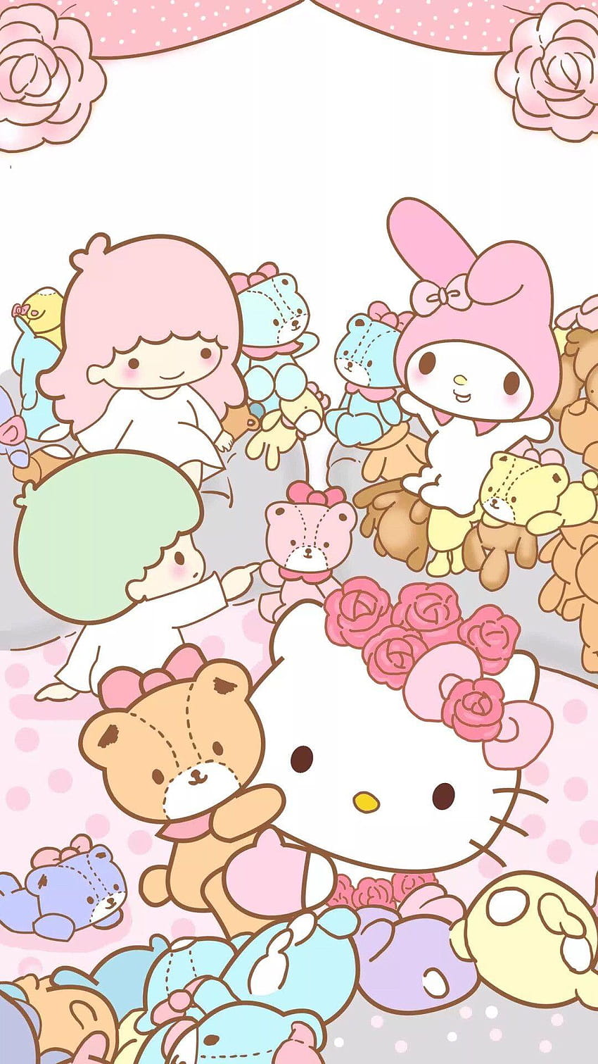 Sanrio Pom Pom Purin y Macaron ·① fondo de pantalla del teléfono | Pxfuel