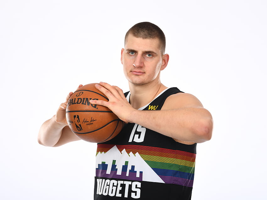 44683 Nikola Jokić , serbo, Basket, Denver Nuggets, NBA, basket jokic Sfondo HD