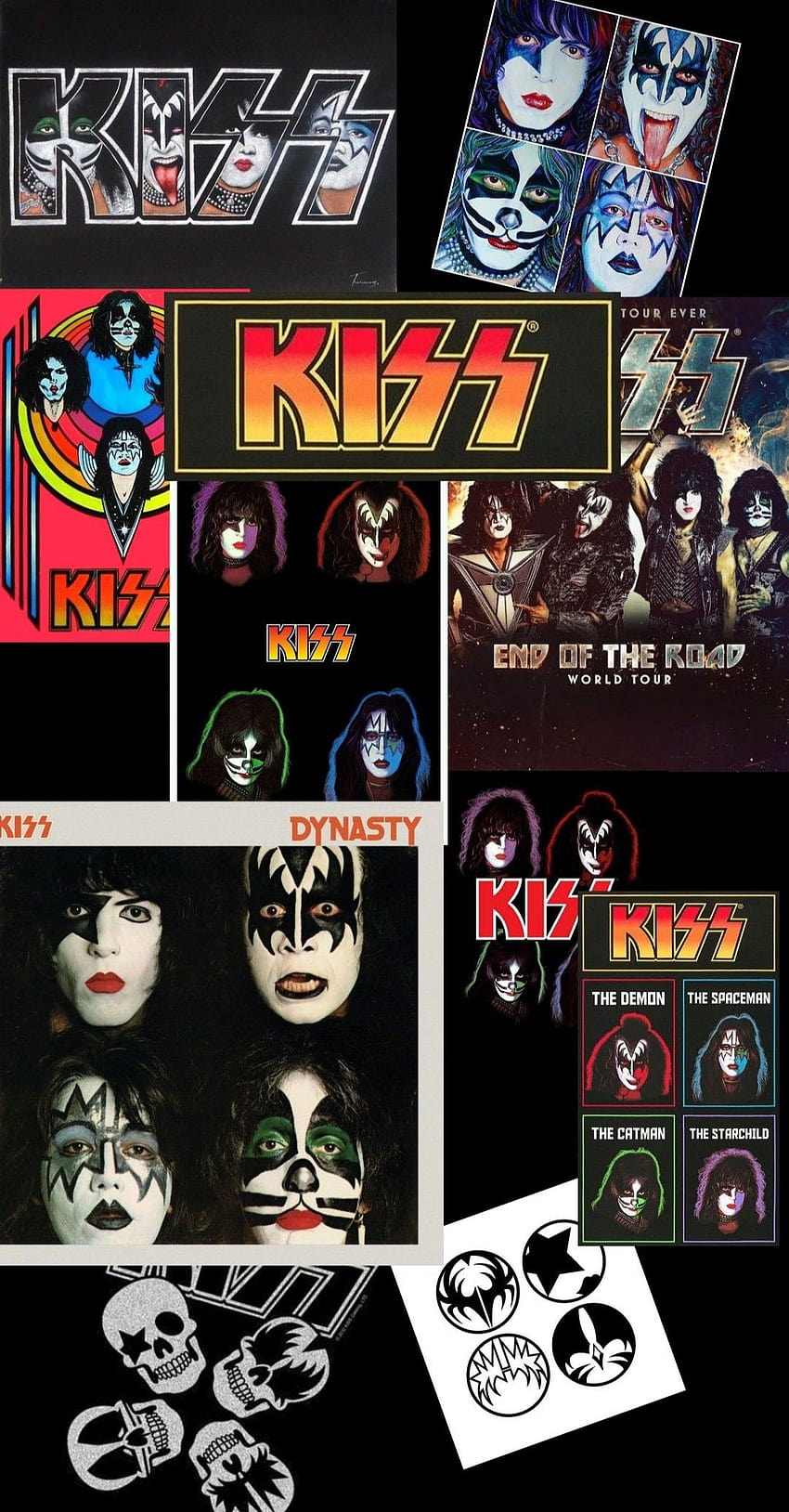 KISS band, kiss rock band HD phone wallpaper