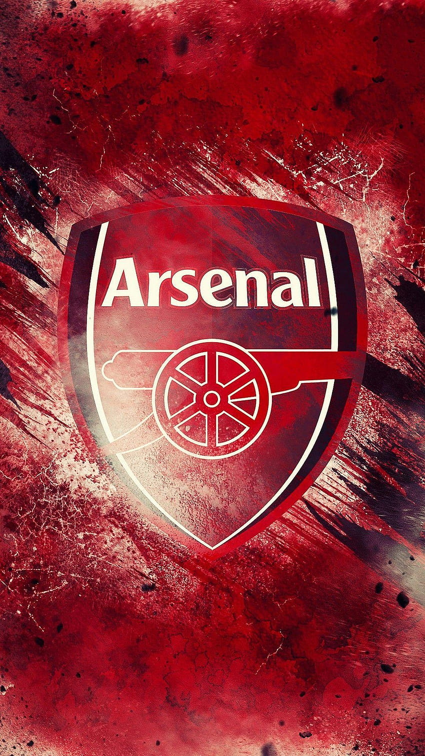 I made a simple sleek Arsenal wallpaper for my iPhone 4 and want to share  it with you  rGunners