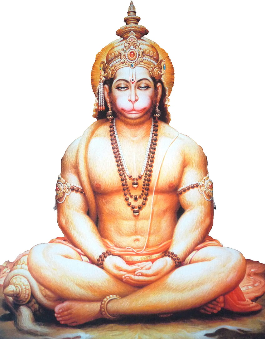 Jai Bajrangbali, meditasi hanuman wallpaper ponsel HD