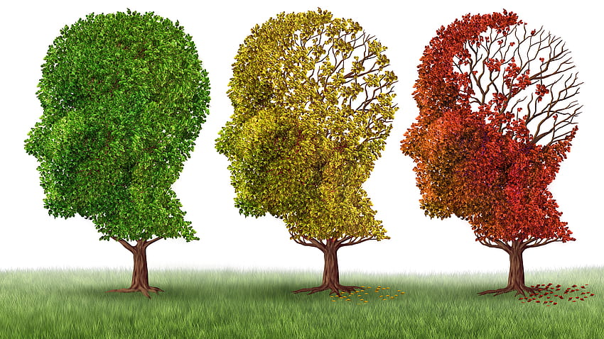 Alzheimer's Research UK chiede maggiori finanziamenti da NHS, demenza Sfondo HD