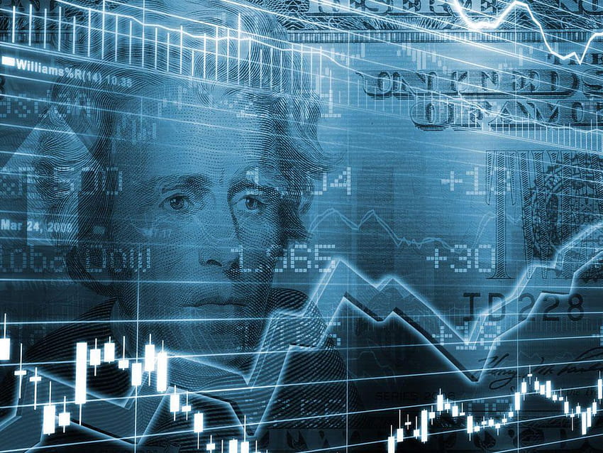 Mercados financieros, comercio fondo de pantalla