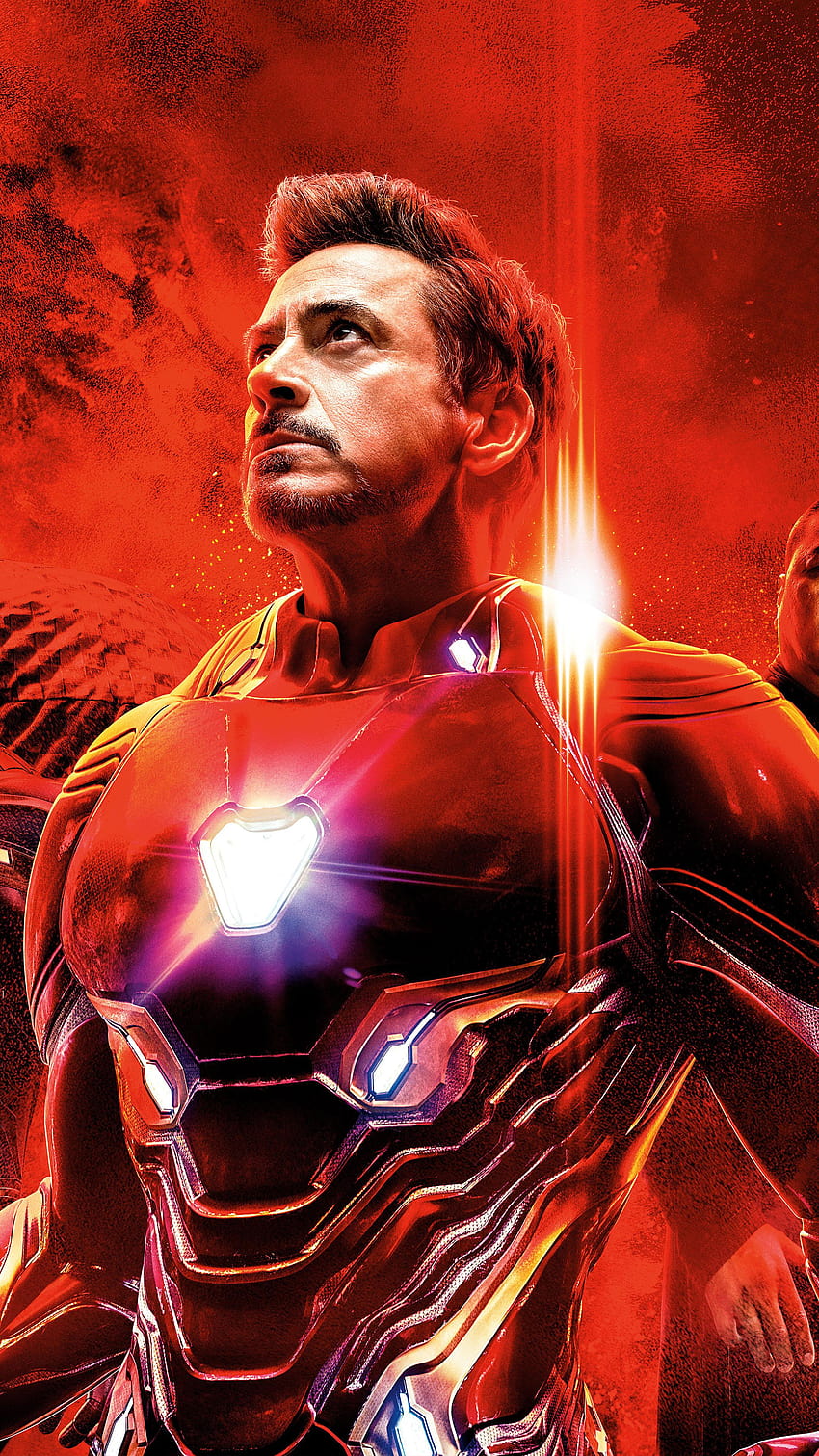 Iron Man ใน Avengers Endgame Pure Ultra โทรศัพท์ Android ของไอรอนแมน วอลล์เปเปอร์โทรศัพท์ HD