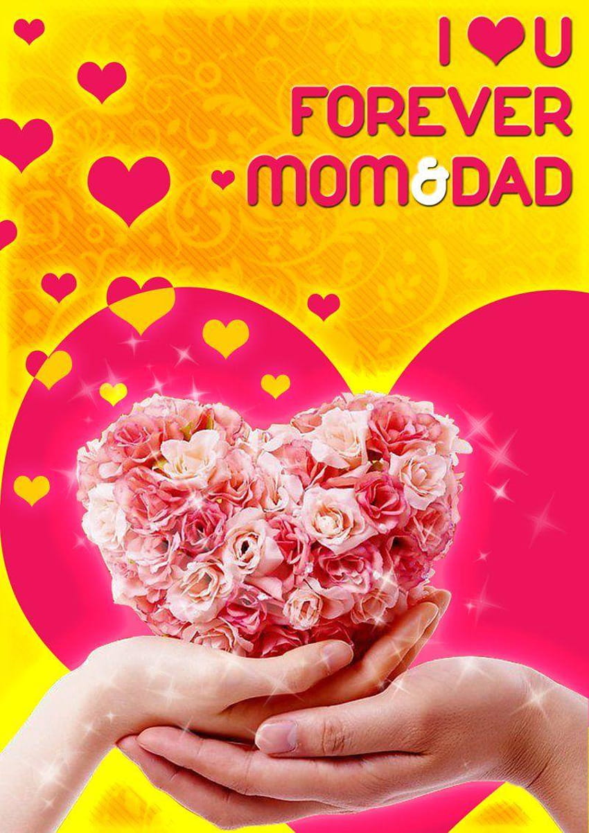 Of I Love You Mom Dad, i love you mom and dad HD phone wallpaper ...