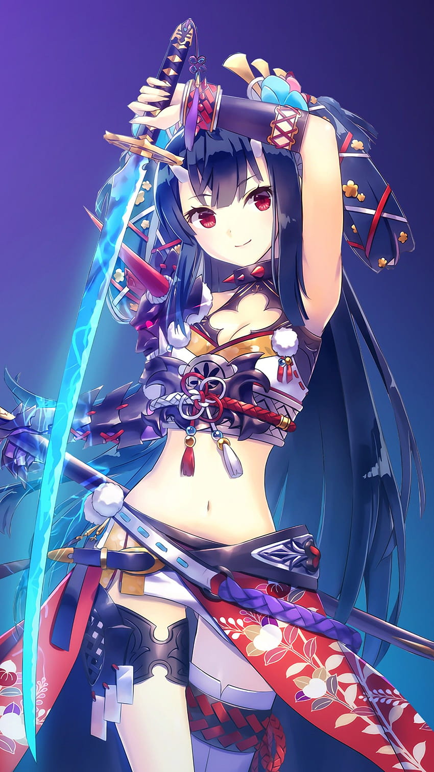 Warrior princess anime girl warrior HD wallpapers | Pxfuel
