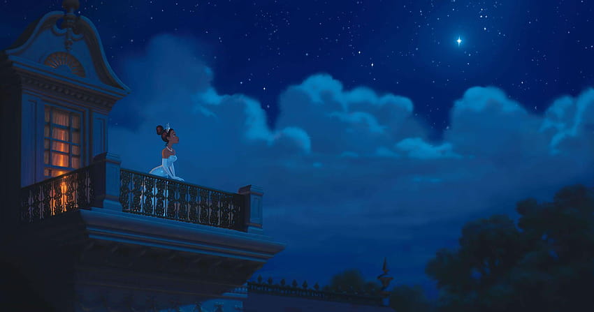 Disney Prensesi ve Kurbağa'dan Tiana HD duvar kağıdı