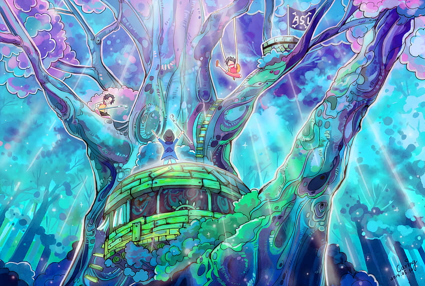Epic One Piece, one piece scenery HD wallpaper