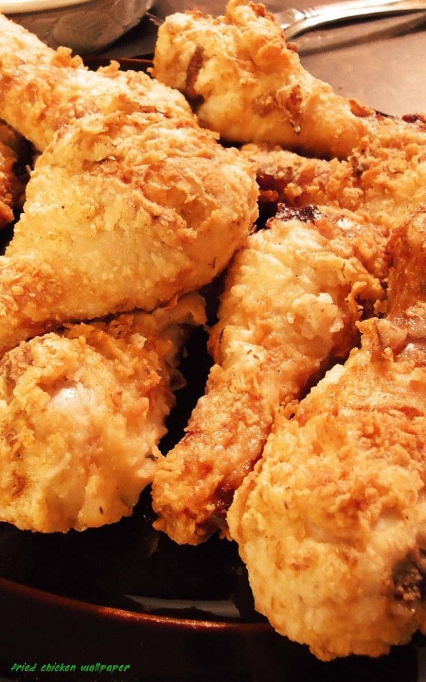 12 reglas fáciles de pollo frito, pollo crujiente fondo de pantalla del teléfono