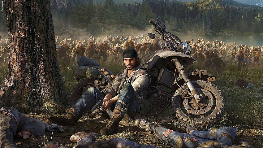 Days Gone, anime drip ps4 HD wallpaper