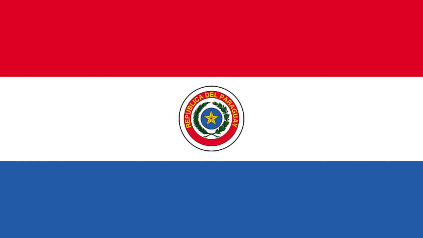 Paraguay Flag Stripes 3840x2160 HD wallpaper