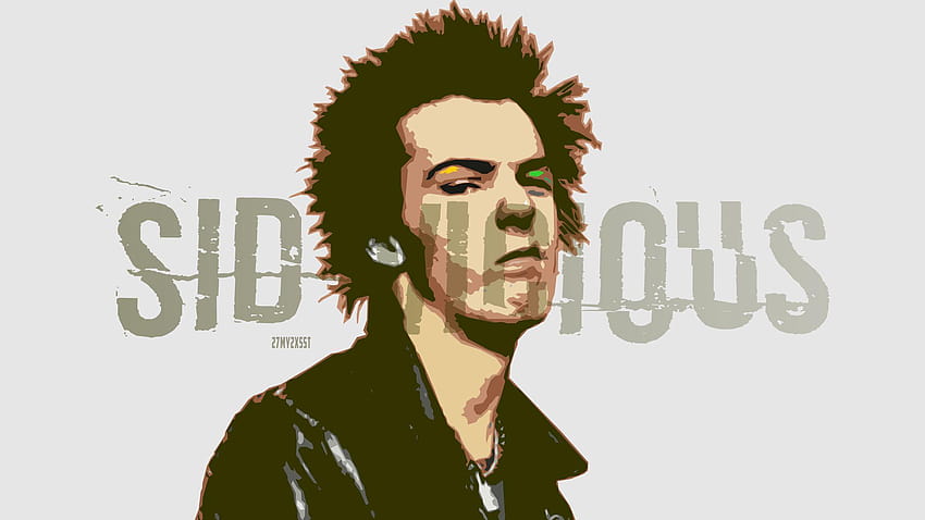 Sid Vicious Full and Backgrounds HD тапет