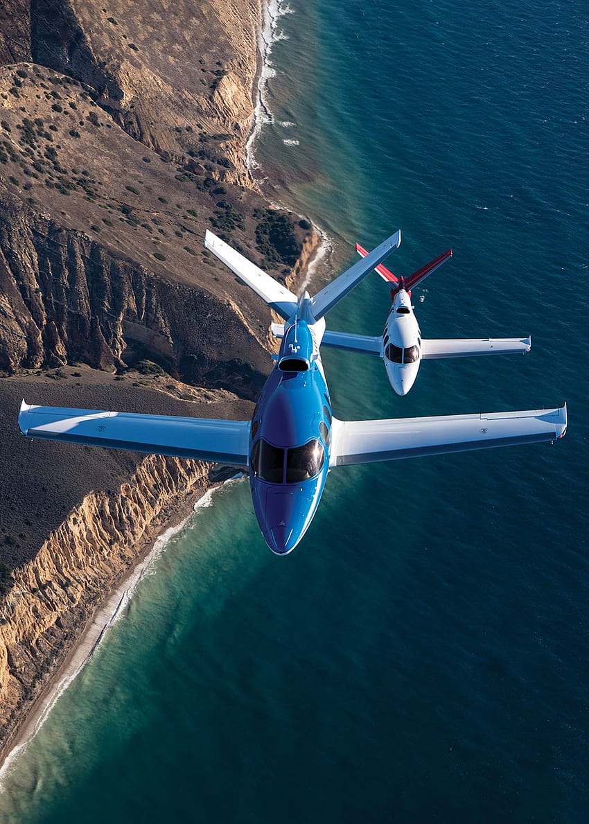 Vision Jet 2.0: Cirrus により、より高く、より遠く、より静かに飛行できます HD電話の壁紙