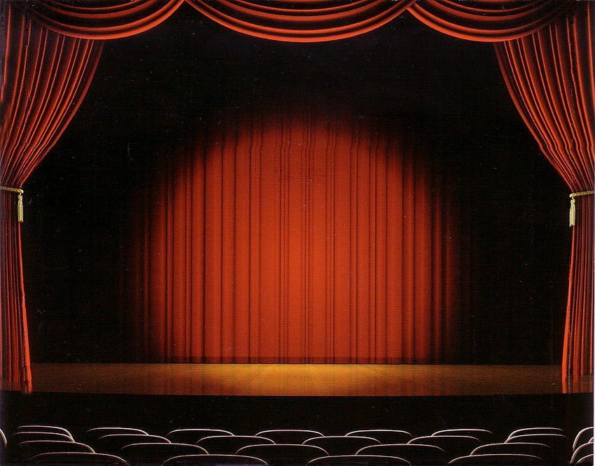 Theater Group, stage curtains HD wallpaper