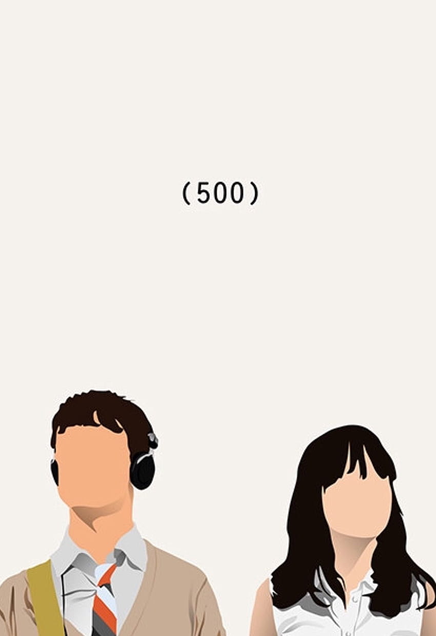 영화 순간, 500일의 썸머 영화 포스터에 있는 핀 HD 전화 배경 화면