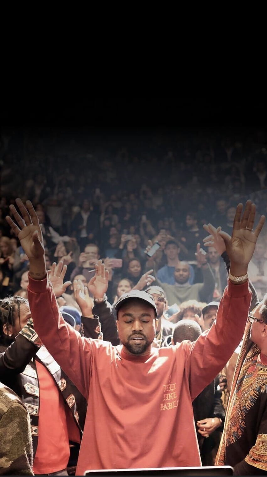 Kanye West La vie de Pablo Fond d'écran de téléphone HD