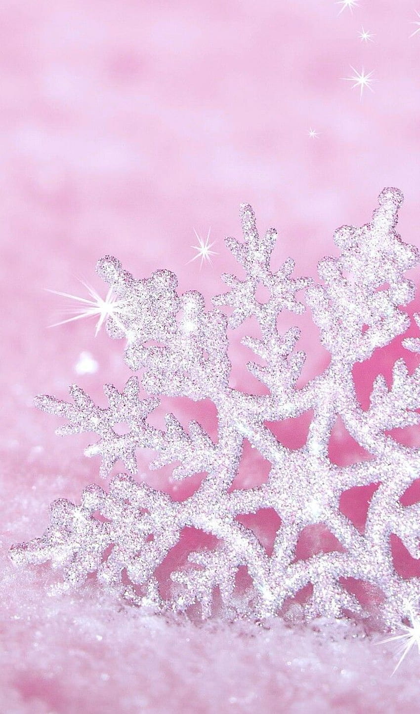 Розово злато Коледа Розово злато Зима ...novocom.top, зимно момиче HD тапет за телефон