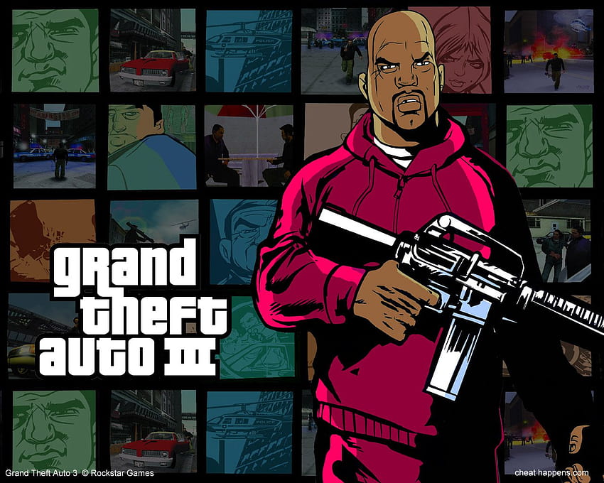 ArtStation - Grand Theft Auto III Era Protagonists - GTA V Style
