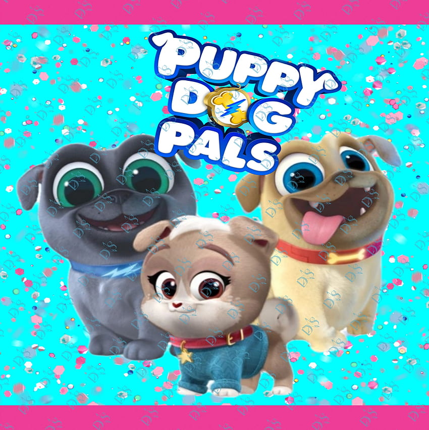 Bingo Rolly Keia Puppy Dog Pals Kids Skinny Straight Tumbler HD phone wallpaper