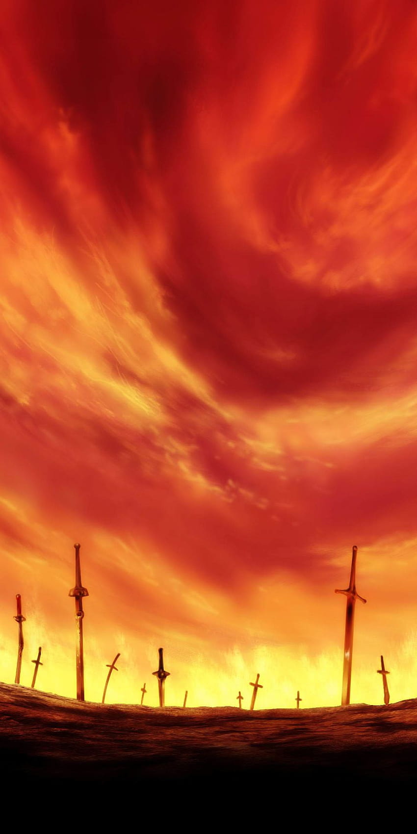 Anime/Fate/Stay Night: Unlimited Blade Works, Arbeitsmobil HD-Handy-Hintergrundbild