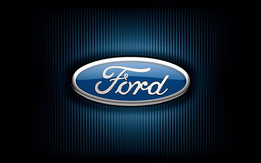 Logo Forda iPhone, logo Tapeta HD