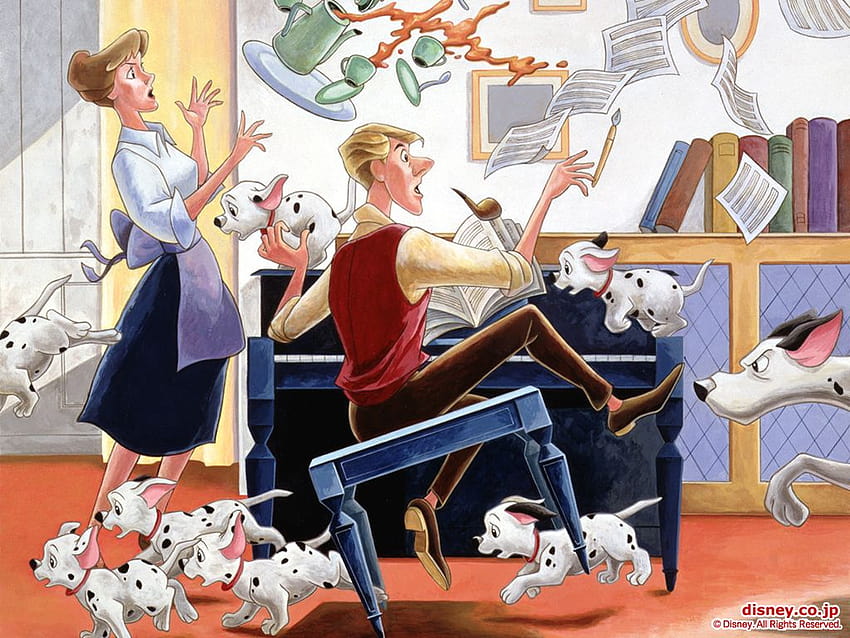 101 Dalmatians posted by Sarah Johnson, one hundred and one dalmatians HD wallpaper