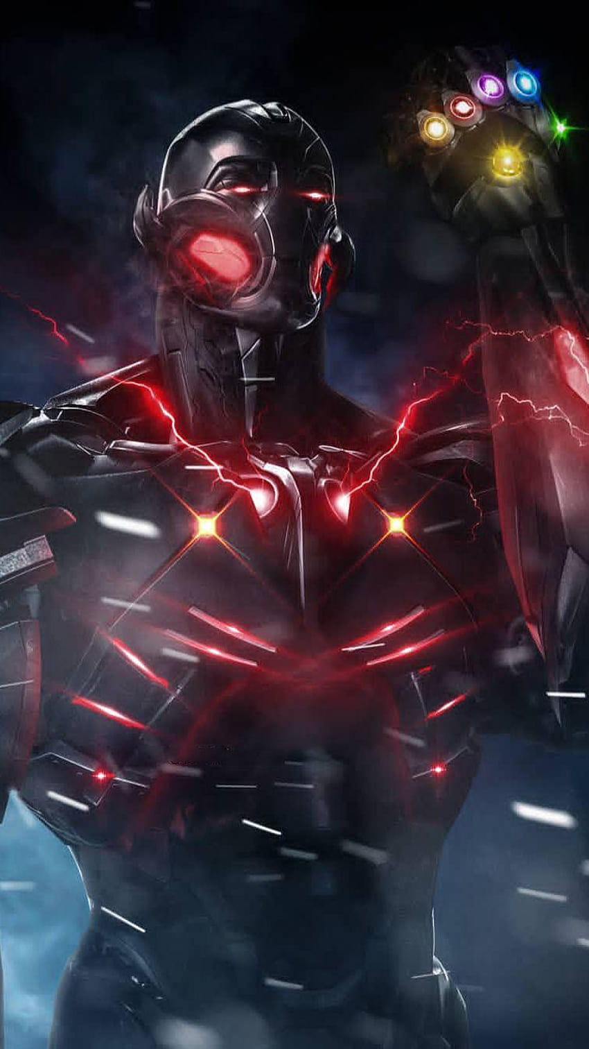Ultron With infinity Stones iPhone HD phone wallpaper