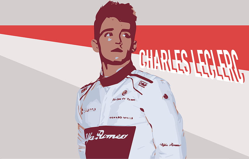 Learning how to draw in Illustrator...here's my first try: Charles, charles leclerc HD wallpaper