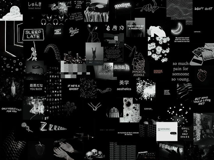 shade grunge collage laptop ., grunge aesthetic HD wallpaper