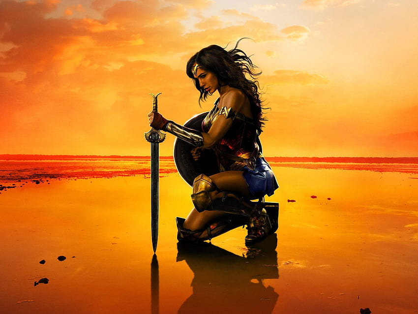Wonder Woman iPhone, wonder women movie poster HD wallpaper