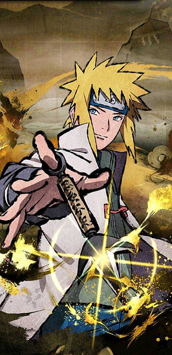 Quarto hokage  Naruto minato, Naruto wallpaper iphone, Ilustrasi komik