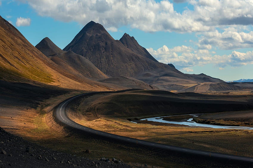 2998684 nature road mountains clouds iceland and, iceland road HD wallpaper