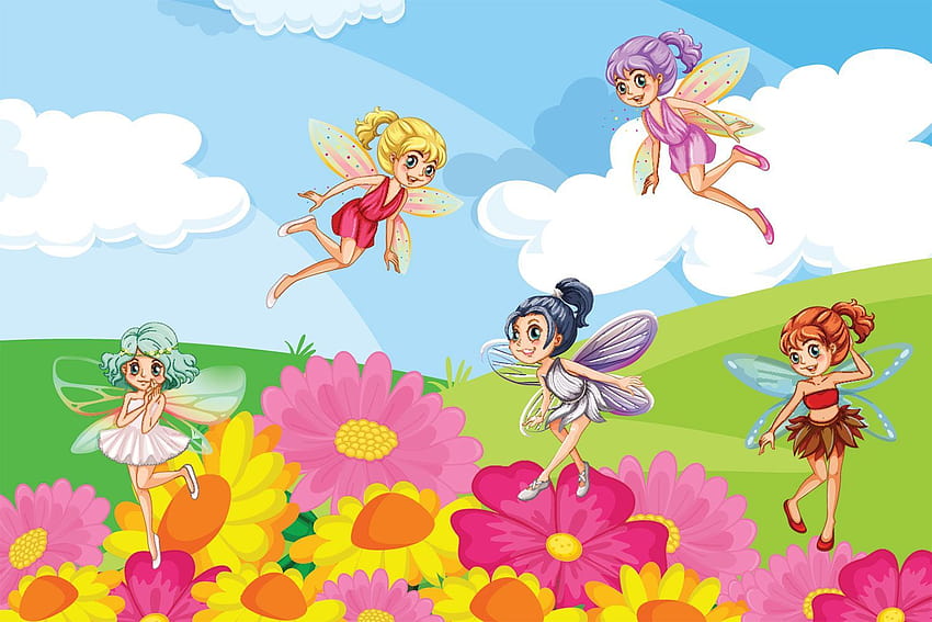 Choose Little Fairies to create fantastic wall decor in your room or browse hundreds of other wallpap…, little fairy HD wallpaper