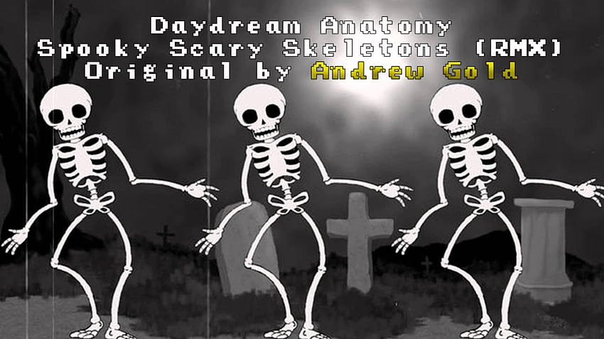 Spooky Scary Skeletons HD wallpaper