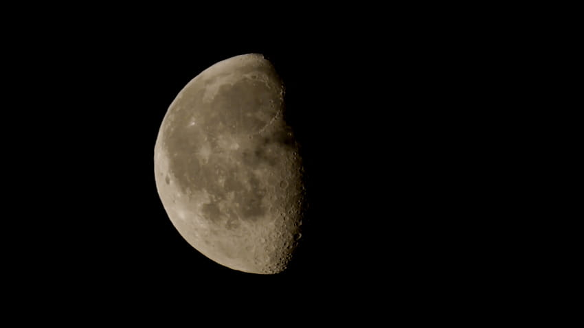 Moon. Waning gibbous Stock Video Footage, waning moon HD wallpaper