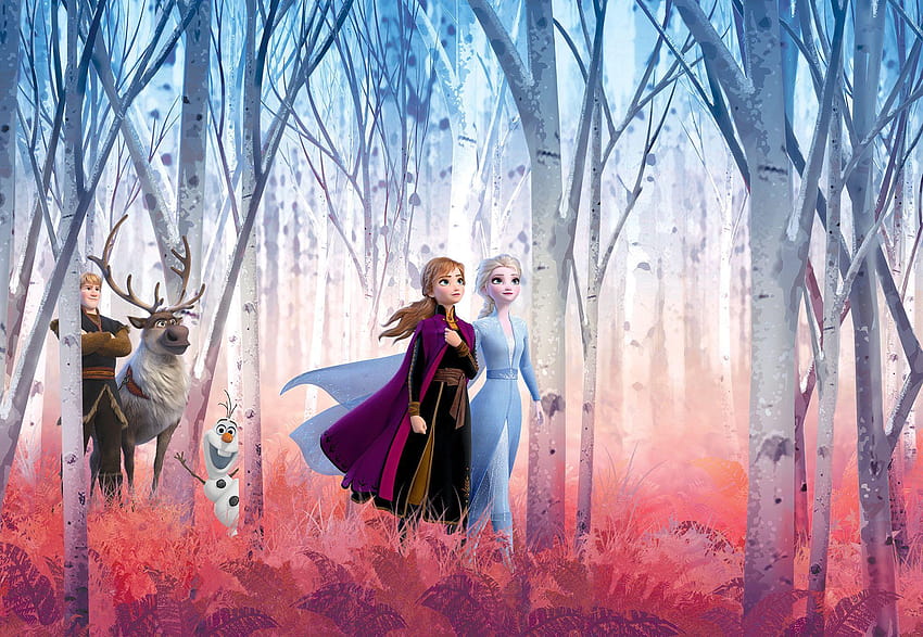 Murale Disney Frozen 2, deux congelés Fond d'écran HD